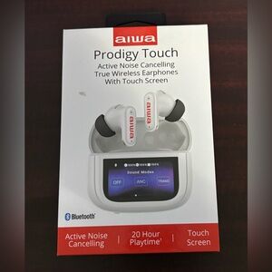 Prodigy Touch White Earbud Headphones